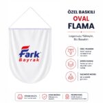 Custom Printed Oval Pennant Flag - Image 4