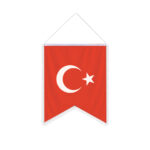 Flama Bayrak Türk Bayrağı Baskılı – Beşgen (Kırlangıç Model)
