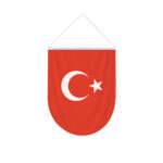 Ovale Wimpel Türkische Flagge – Bild 3