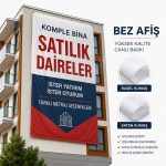 Bez Afiş - Büyük Ebatlı - Görsel 5