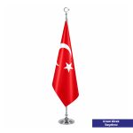 Makam Bayrağı - Türk Bayrağı Baskılı - Görsel 6